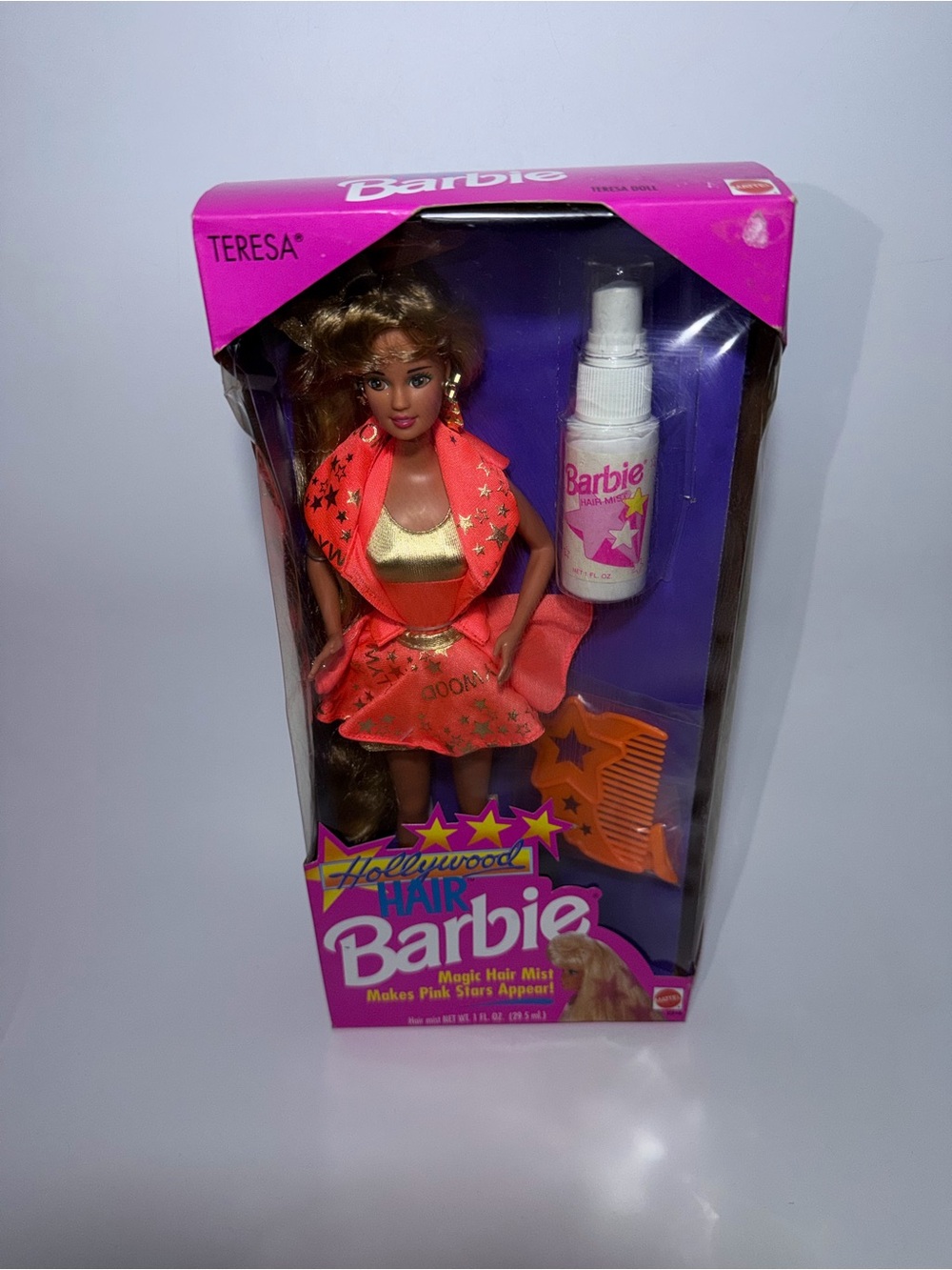 Barbie Teresa Hollywood Hair Spray & Doll